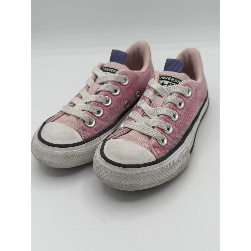 Converse Chuck Taylor All Star Rave Gradient Kids Low Top Ombré Sneakers Size 11
